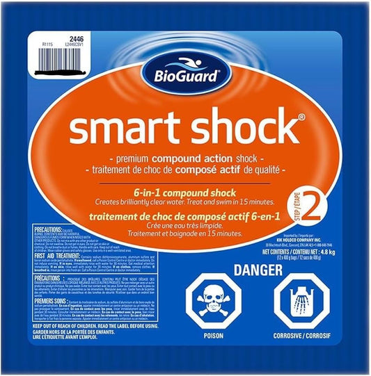 BioGuard Smart Shock Case (12 x 400g Bags) 6 in 1 Compound Shock