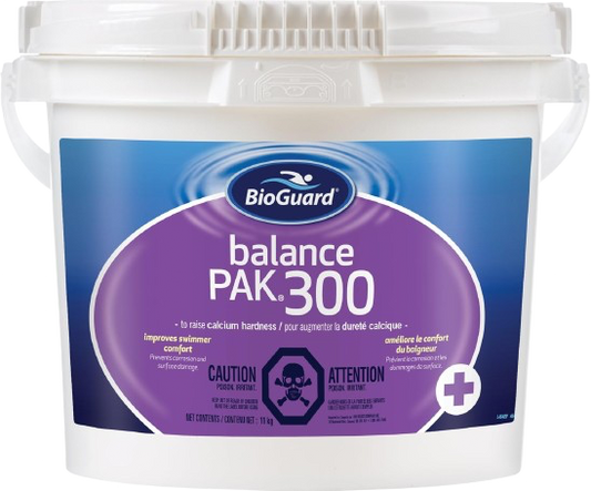 BioGuard Balance Pak® 300 (11 kg) to Raise Calcium Hardness